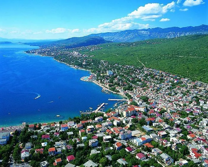 Studio Apartment In Crikvenica With Sea View, Terrace, Air Conditioning, Wifi 4628-5 0*,